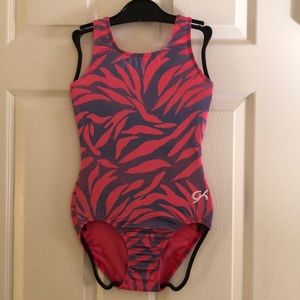 Girl gymnastics leotard